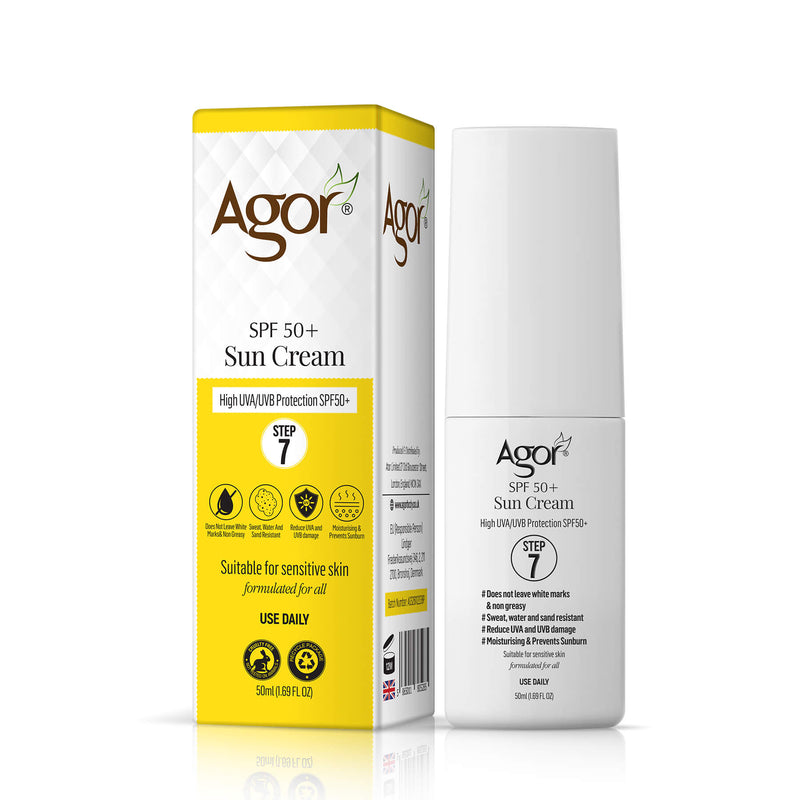 Agor SPF 50+ Sun Cream 50ml (Step 7)