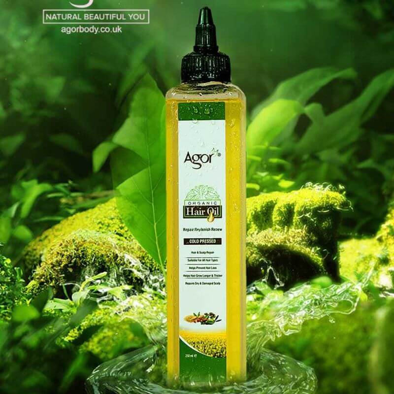 Agor organic hair oil