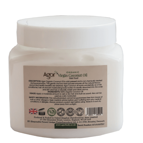 Agor Organic Virgin Coconut Oil Hair Food (300g)