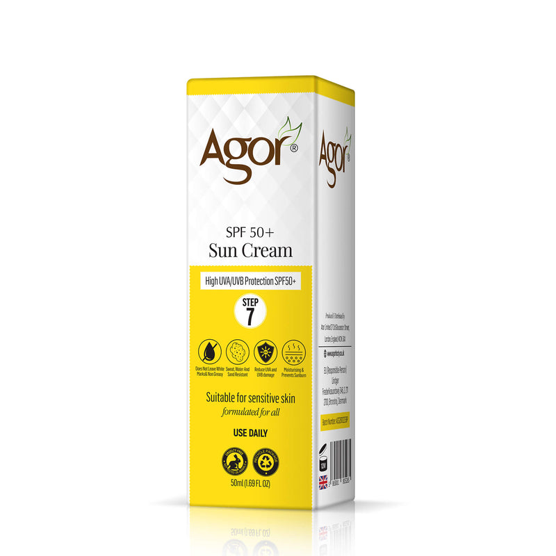 Agor SPF 50+ Sun Cream 50ml (Step 7)
