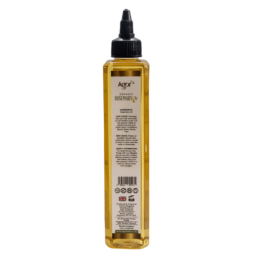Agor Organic Rosemary Oil For Hair & Skin (250ml)