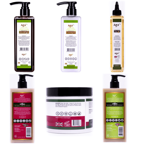 Agor Six Pack Hair Care Combo
