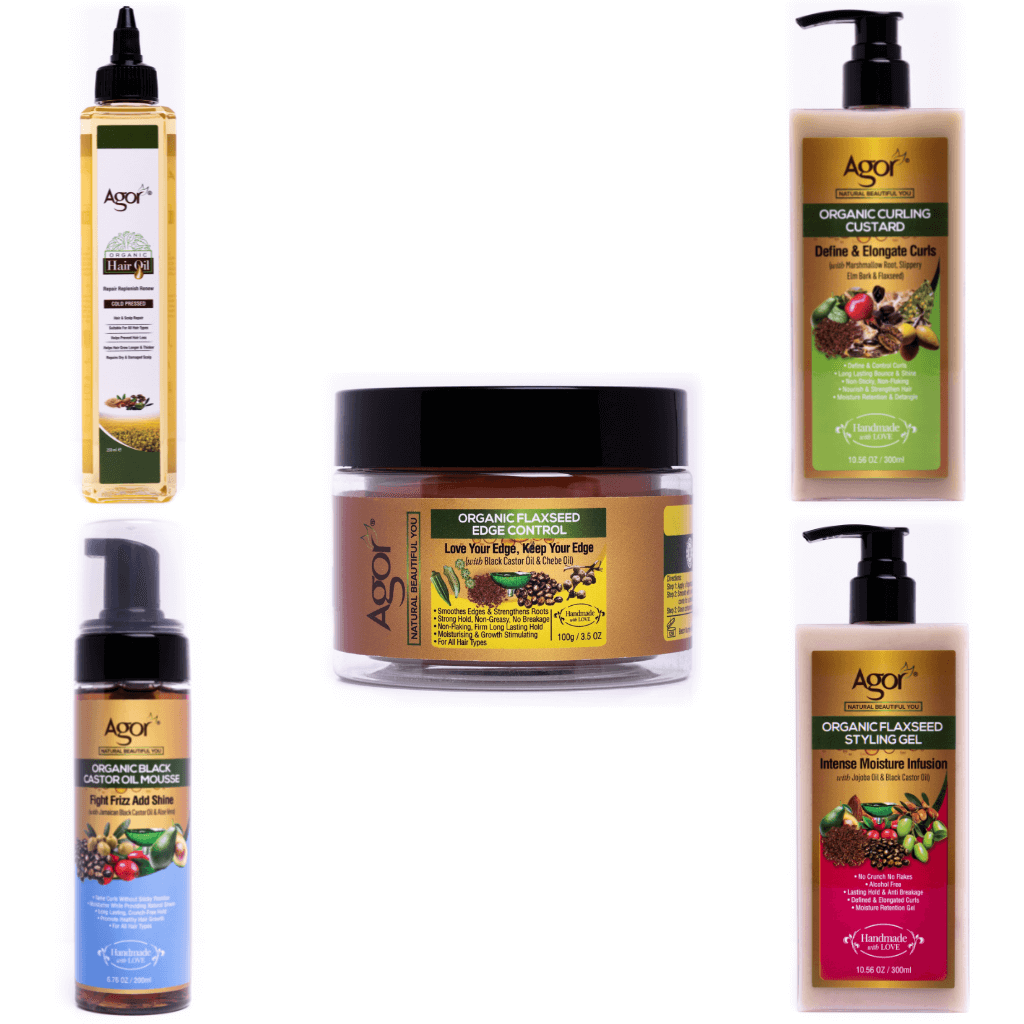 Agor Hi Five Organic Hair Care Combo